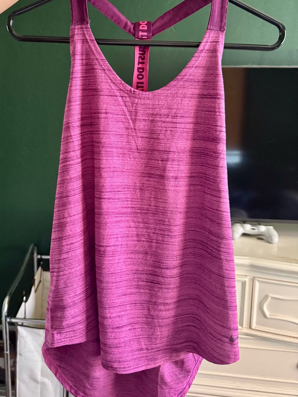 Nike Women’s Purple Heather Racerback Tank